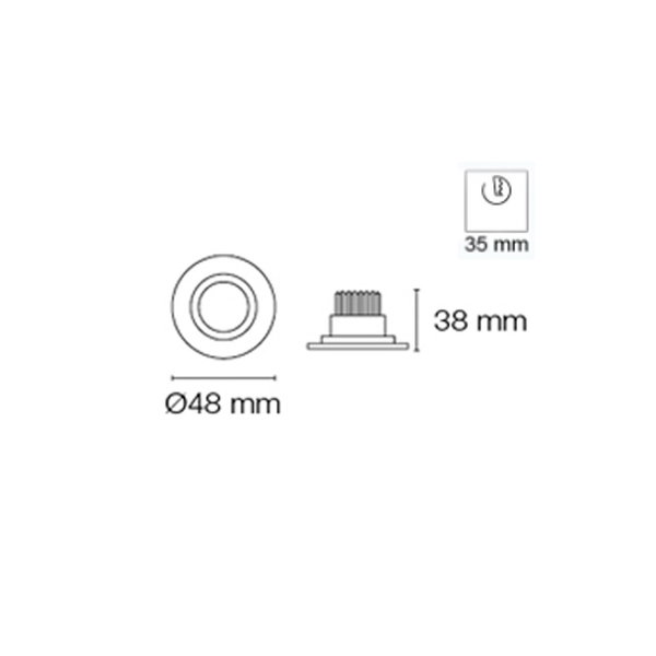Plafondlamp 'L-Pack R'