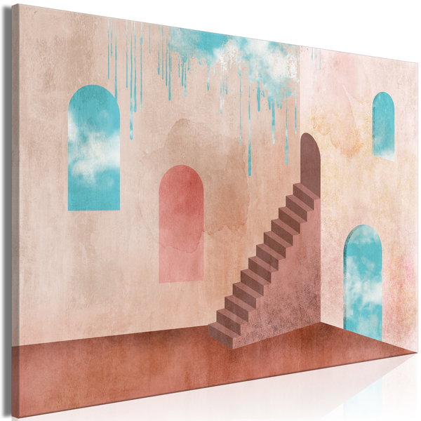 Kunstdruck auf Leinwand 'View of the Sky Wide'