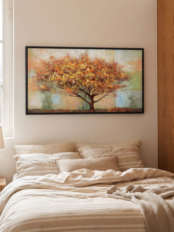 Handpainted Painting 'No Man's Land' | incl. certificate of authenticity