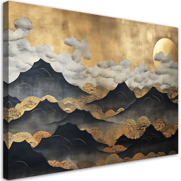 Kunstdruck auf Leinwand 'Sea of Clouds'