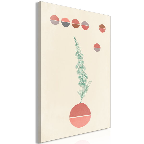 Impression sur toile 'Campanulas Vertical'