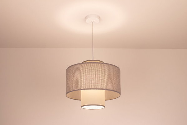 Suspension luminaire 'Twin Crisp Calm'