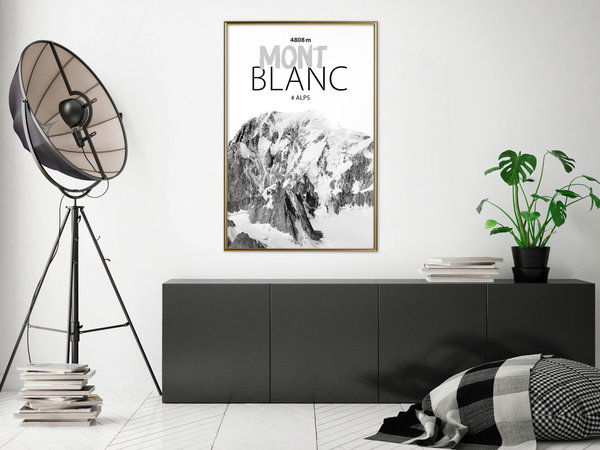 Poster 'Mont Blanc'