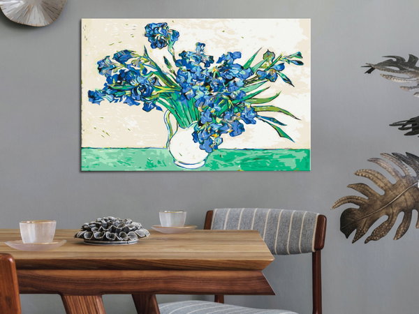 Malen nach Zahlen für Erwachsene 'Van Gogh's Irises'