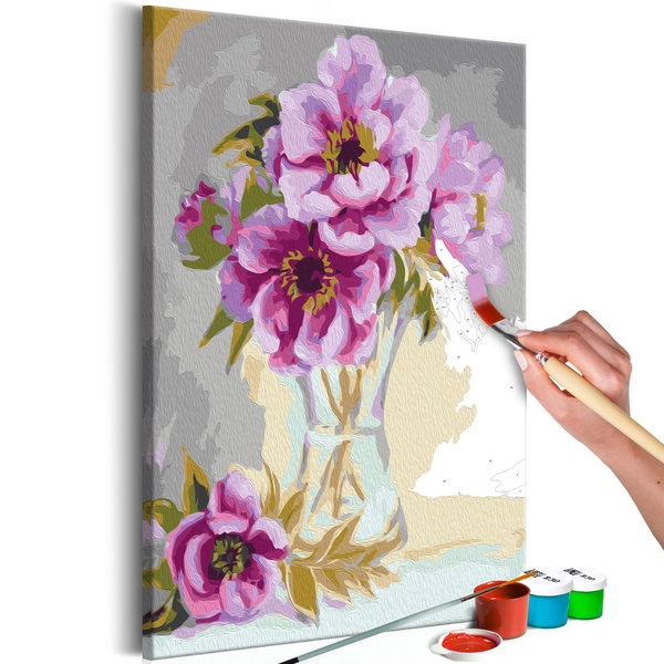 Pintura por números adultos 'Flowers in a Vase'