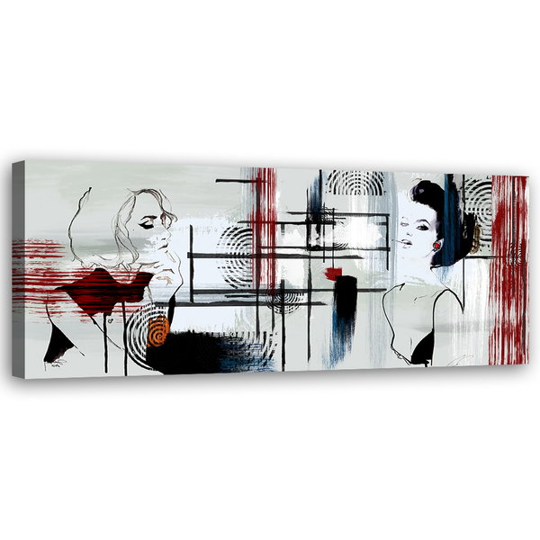 Kunstdruck auf Leinwand 'Echoes of Elegance 1'