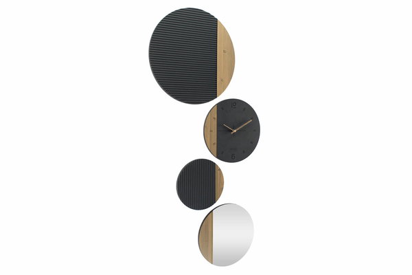 Minimalistische Wanduhr