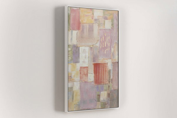 Κορνιζαρισμένος ακρυλικός πίνακας 'Kissed by the Muse' 83x123cm