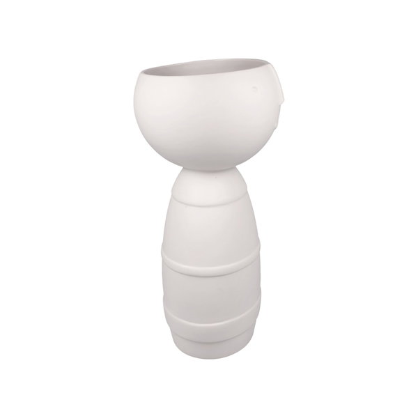 Porzellan Vase 'Minimalist Face Klaus' von Goebel 15x30x14,5cm