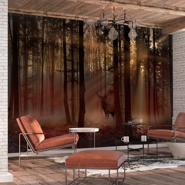 Zelfklevend behang 'Mystical Forest - First Variant'