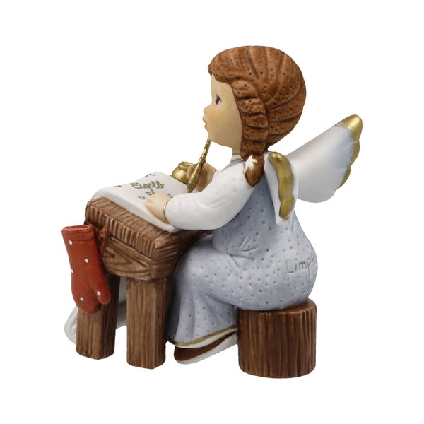Porzellan Figur 'Meine Lieblingsrezepte' von Julia E. Limpke 7,5x9,5x6cm