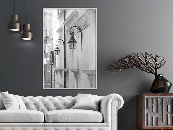 Poster 'Old Town's Charm'