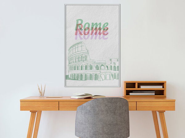 Poster 'Pastel Rome'