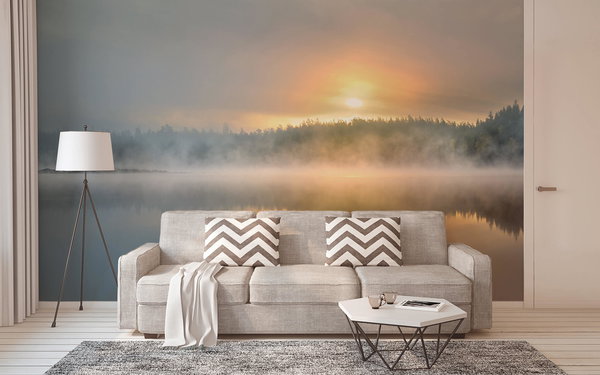 Tapete 'Foggy Morning' 400x267cm