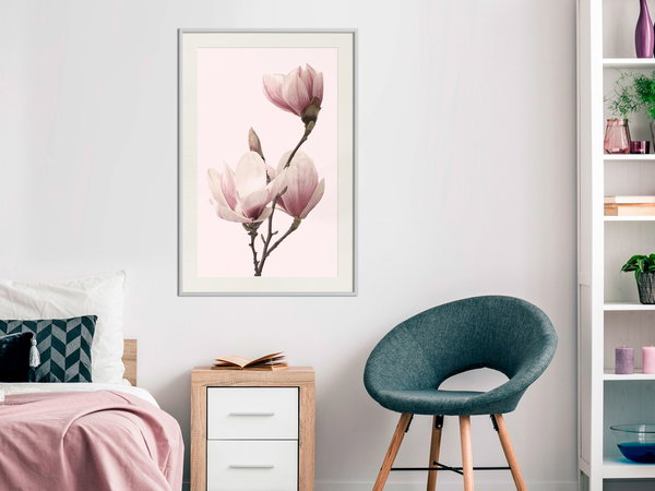 Poster 'Blooming Magnolias III'