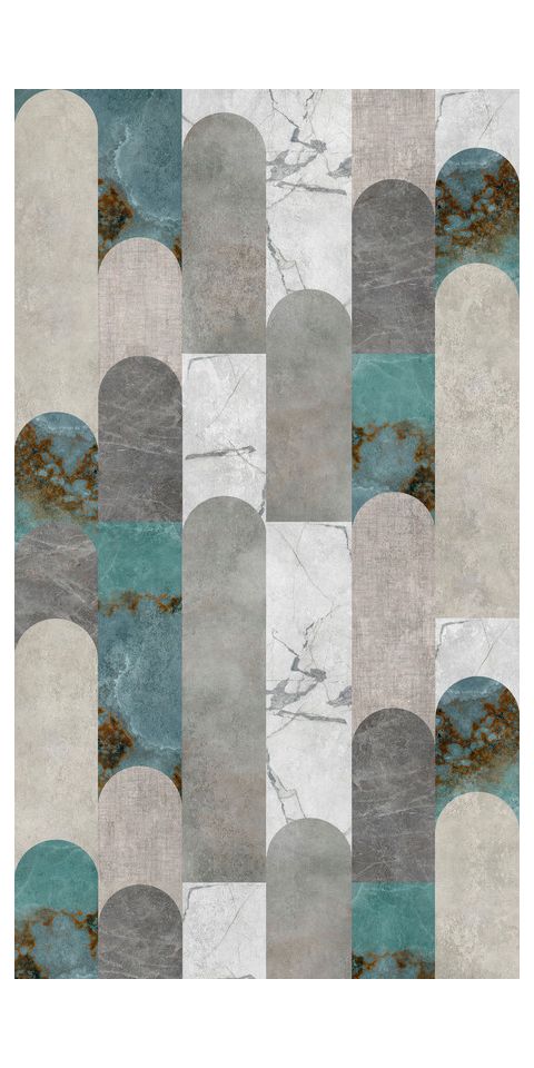 Tapeta 'Aged Panels' 159x280cm