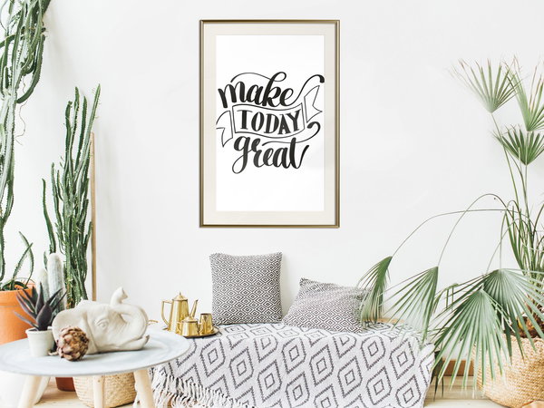 Poster 'Make Today Great'