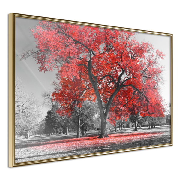 Poster 'Red Tree'