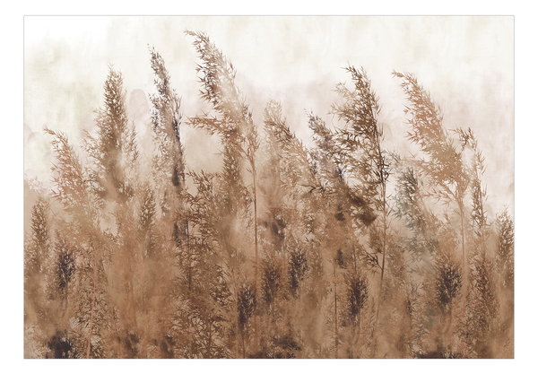 Tapete 'Tall Grasses - Brown'