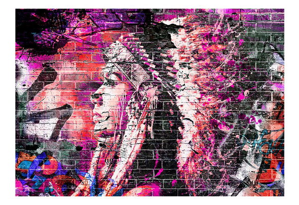 Tapete 'Pink Warrior'