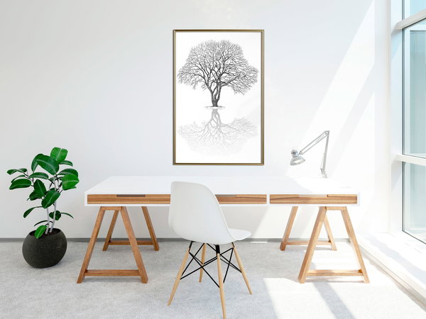 Poster 'Roots or Treetop?'