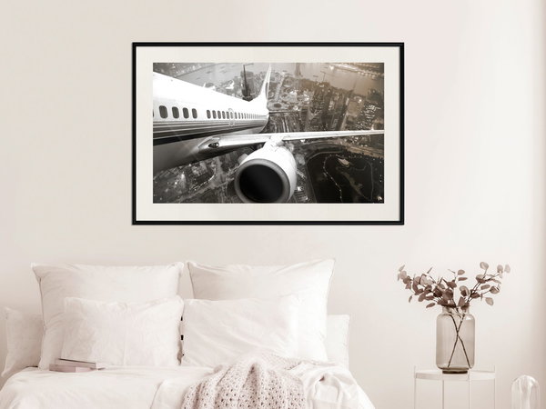 Poster 'Plane Wing'