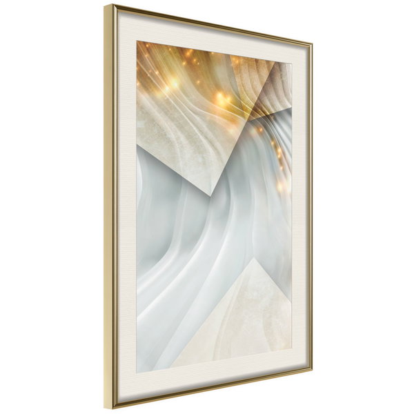 Poster 'Wavy Surface'