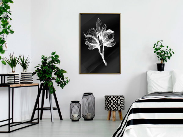 Poster 'White Plant'