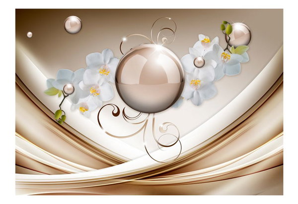 Tapete 'Golden Abstract'