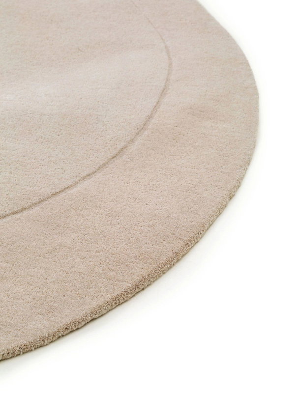 Design Wollteppich Shape Beige