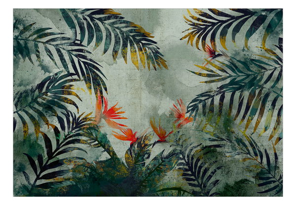 Tapete 'Jungle Flowers'