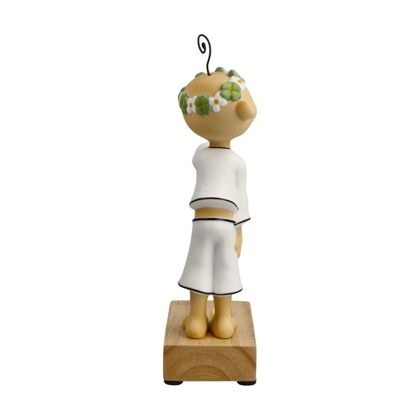 Porzellan Figur 'Glücksmoment' von Barbara Schauer 5x18x10cm