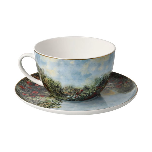Goebel Tasse mit Untertasse 'Das Künstlerhaus'