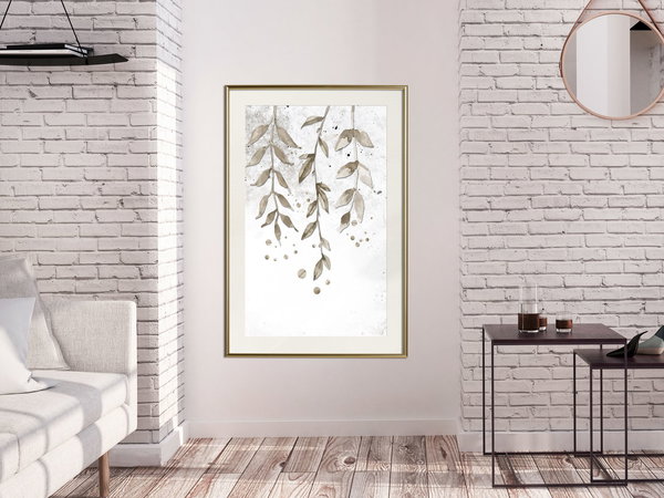 Poster 'Curtain of Leaves'