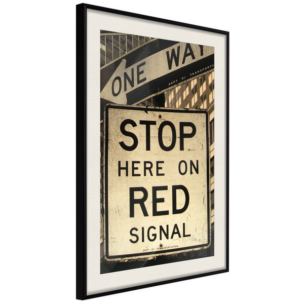 Poster 'Road Signs'