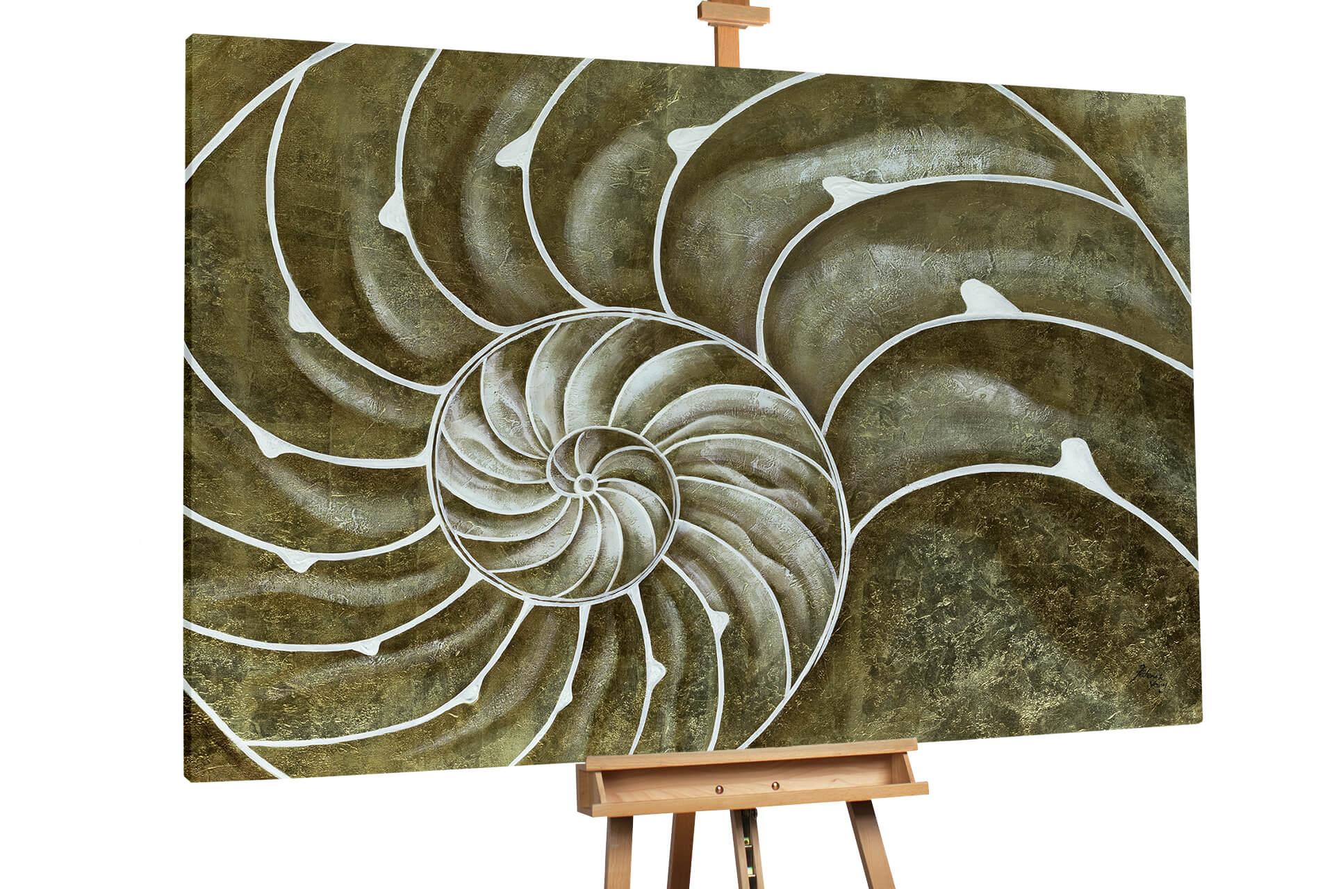 Order oil painting 'Shell Sheen' | KUNSTLOFT