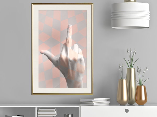 Poster 'Middle Finger'