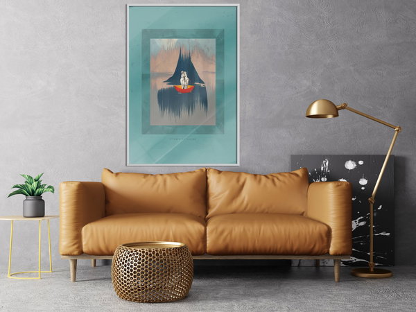 Poster 'Couple On Boat'