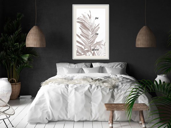 Poster 'Beige Palm'