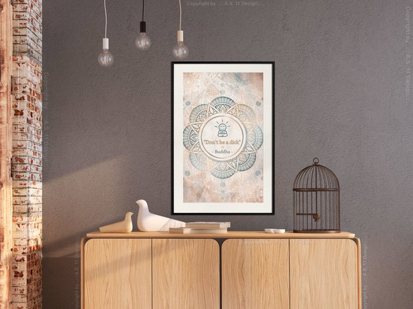 Poster 'Buddha Is Right'