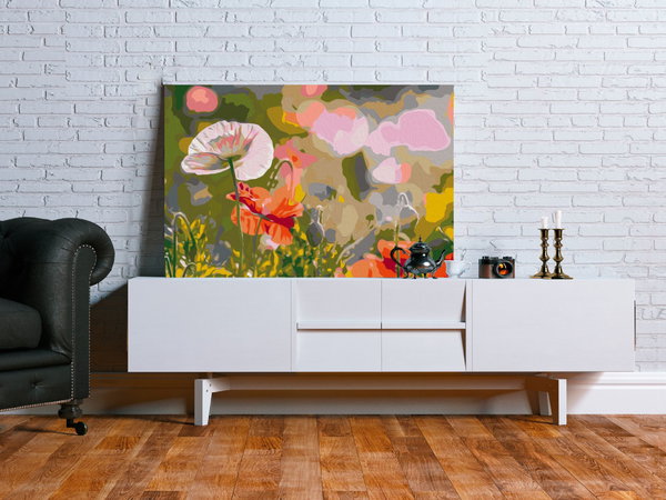 Malen nach Zahlen für Erwachsene 'Colorful Meadow'