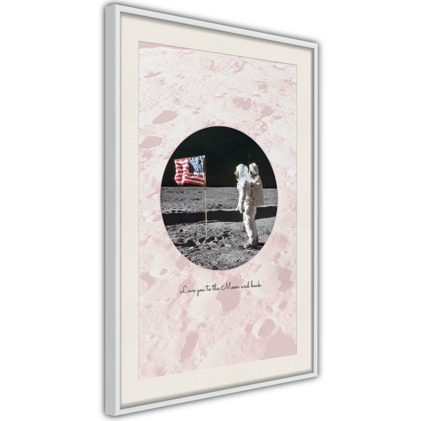 Poster 'Love You to the Moon and Back'
