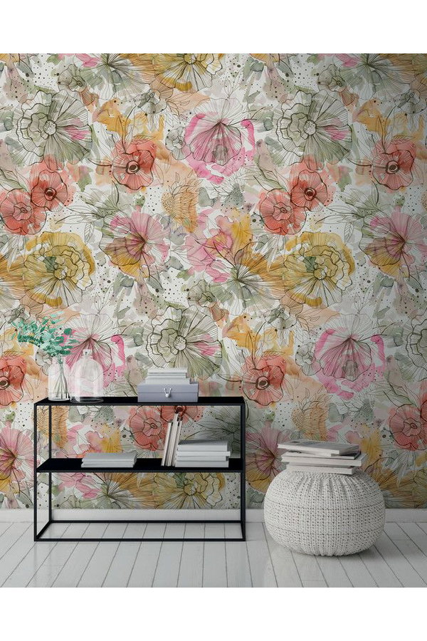 Tapete 'Floral Fusion' 159x280cm
