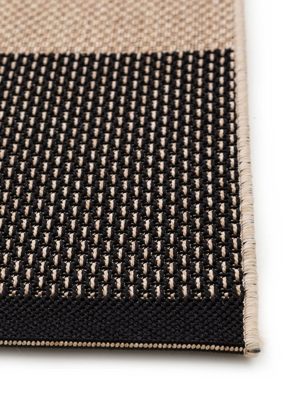Design In- &amp; Outdoor-Teppich Naoto Beige/Schwarz