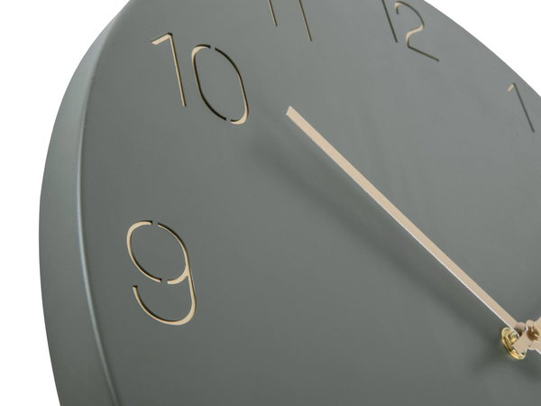 Orologio da parete di design 'Charm Engraved Numbers'