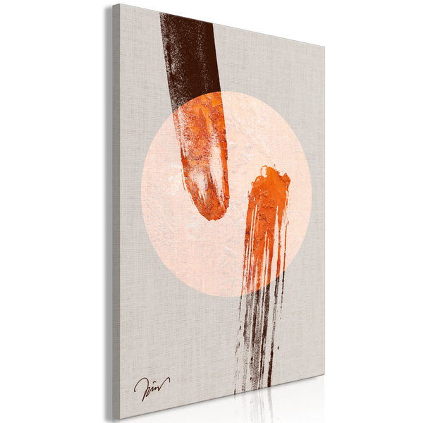 Impressão em tela 'Two Comets Vertical'