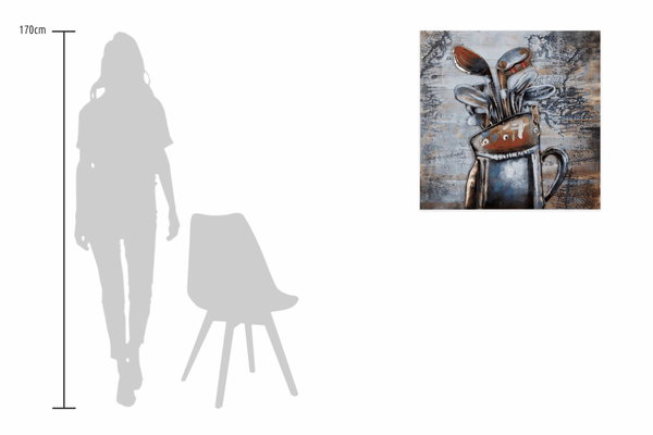 Kunst im optimalen Größenverhältnis