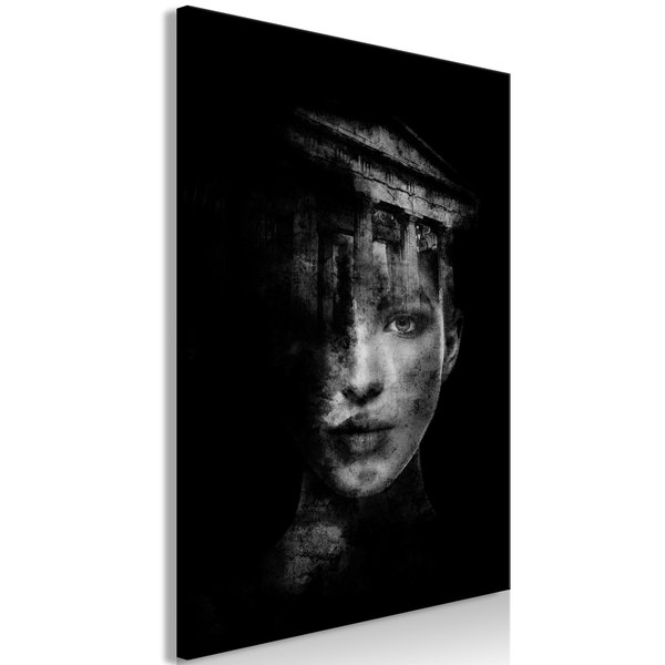 Impression sur toile 'Feminine Architecture Vertical'
