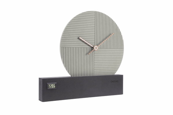 Minimalistische Wanduhr