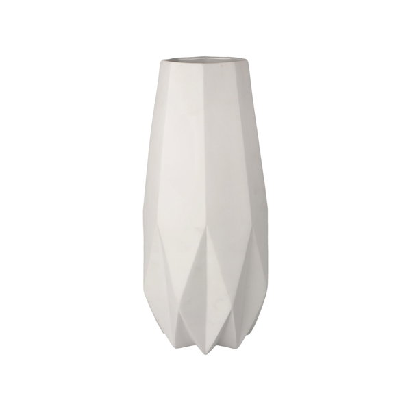Porzellan Vase 'Faceted Elegance' von Goebel 14x33,5x14cm